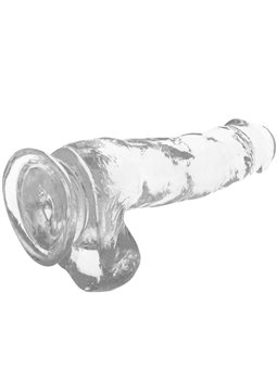 Xray Clear Cock With Balls  18.5Cm X 3.8Cm