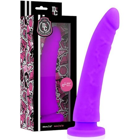 Delta Club -  Toys Lilac Dildo Medical Silicone 20 X 4 CM