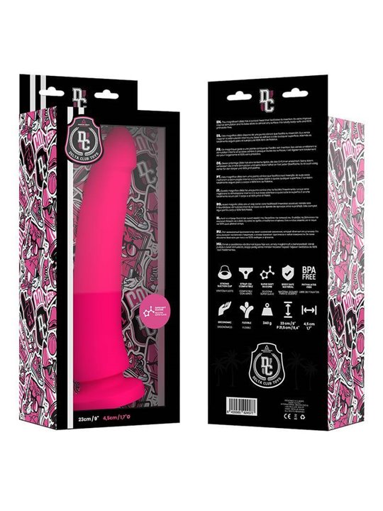 Delta Club -  Toys Pink Dildo Medical Silicone 23 X 4.5 CM