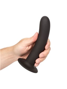 CalExotics Boundless Smooth - Dildo Strap-On in Silicone 17,75 CM - Nero