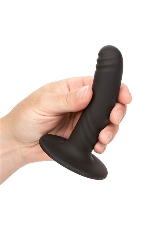 CalExotics Boundless Ridged - Dildo Strap-On in Silicone 12 CM - Nero
