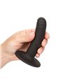 CalExotics Boundless Ridged - Dildo Strap-On in Silicone 12 CM - Nero