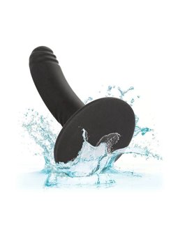CalExotics Boundless Ridged - Dildo Strap-On in Silicone 12 CM - Nero