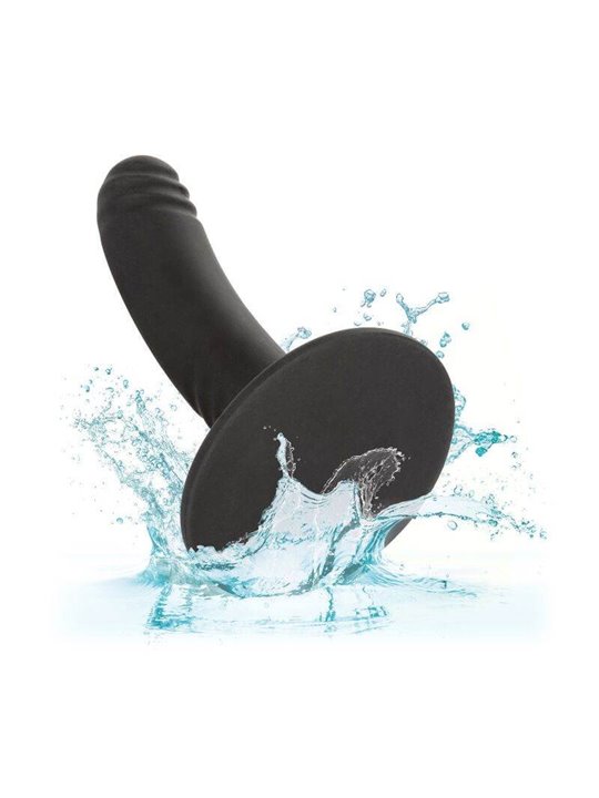 CalExotics Boundless Ridged - Dildo Strap-On in Silicone 12 CM - Nero
