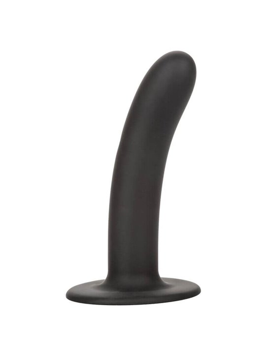 CalExotics Boundless Smooth - Dildo Strap-On in Silicone 15,25 CM - Nero