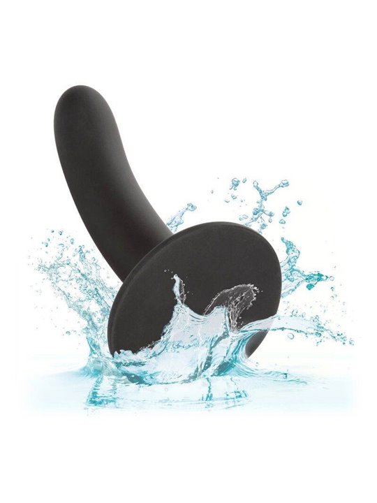 CalExotics Boundless Smooth - Dildo Strap-On in Silicone 15,25 CM - Nero
