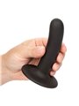 CalExotics Boundless Smooth - Dildo Strap-On in Silicone 12 CM - Nero