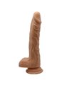 Baile Bodach - Pene Realistico Vibrante e Rotante con Testicoli e Ventosa 20 CM