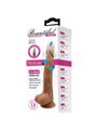 Baile Bodach - Pene Realistico Vibrante e Rotante con Testicoli e Ventosa 20 CM