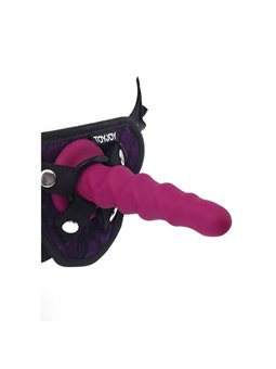Get Real - Ribbed Dong 12 CM Red