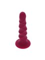 Get Real - Ribbed Dong 12 CM Red