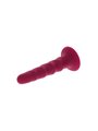 Get Real - Ribbed Dong 12 CM Red