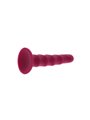 Get Real - Ribbed Dong 12 CM Red