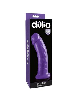 Dillio - Fallo Anale Vaginale Realistico Dillio 8 Large Viola