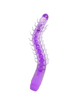 Baile - Flexi Vibe Sensual Spine Bendable Vibrating Dildo Lilac 23.5 CM