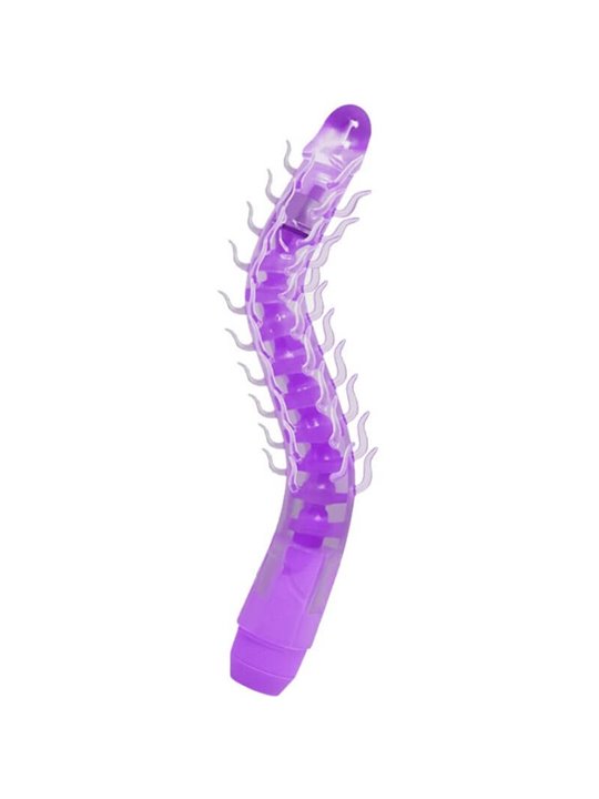 Baile - Flexi Vibe Sensual Spine Bendable Vibrating Dildo Lilac 23.5 CM