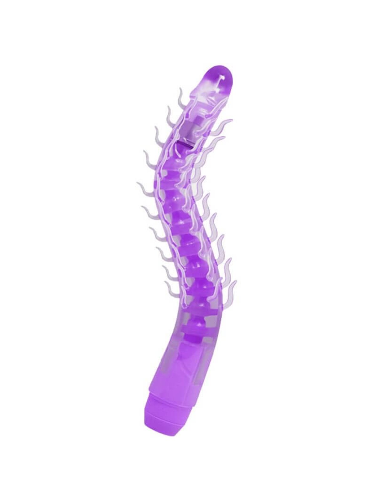 Baile - Flexi Vibe Sensual Spine Bendable Vibrating Dildo Lilac 23.5 CM