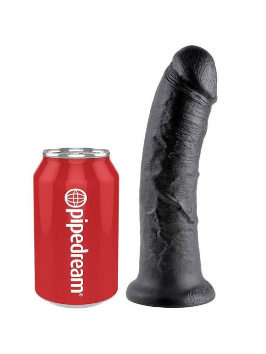 King Cock - 8 Dildo Black 20.3 CM