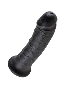 King Cock - 8 Dildo Black 20.3 CM