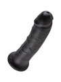 King Cock - 8 Dildo Black 20.3 CM