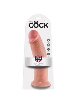King Cock - Dildo GRande Fallo Maxi Big Realistico Vaginale con Ventosa 10 Flesh