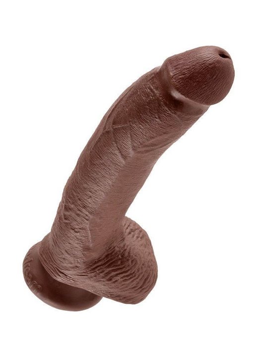 King Cock - Fallo Realistico con Ventosa e Testicoli Cock 9 Inch With Balls