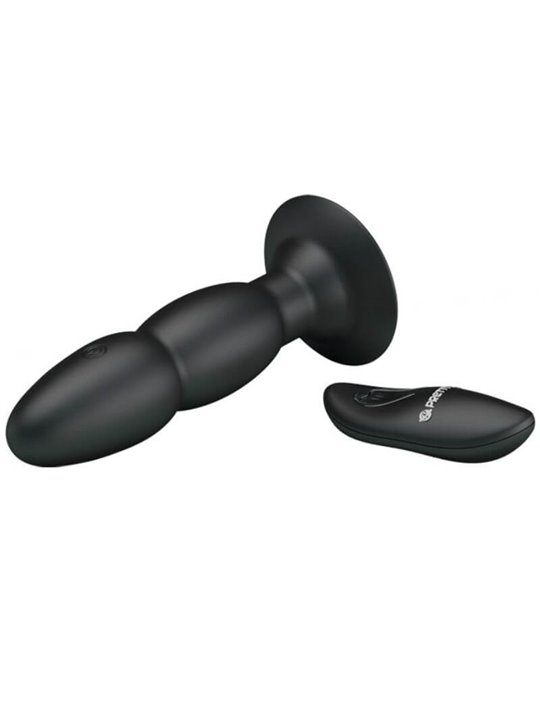 Pretty Love Plug With Vibrator And Rotation Functions By Remote Control