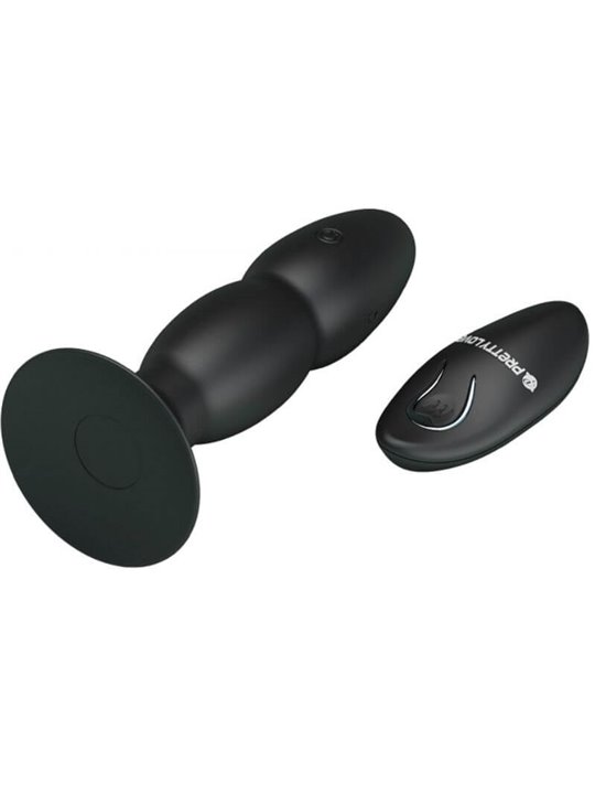 Pretty Love Plug With Vibrator And Rotation Functions By Remote Control