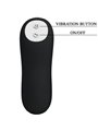 Pretty Love Bottom Silicone Ribbed Plug 12 Vibration Modes