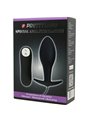Pretty Love - Anal Plug Anchor Form Silicone 12 Vibration Modes Black