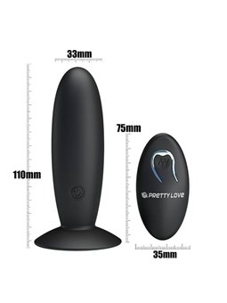Pretty Love - Bottom - Remote Control Vibrating Plug
