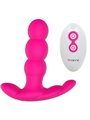 Nalone - Pearl Anal Vibrator With Remote Control Black