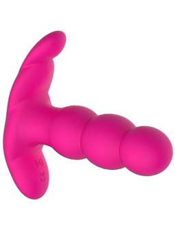 Nalone - Pearl Anal Vibrator Remote Control Black