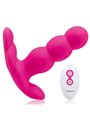 Nalone - Pearl Anal Vibrator With Remote Control Black