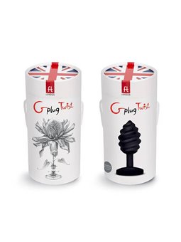 G-Vibe - Gplug Twist with Vibration Black