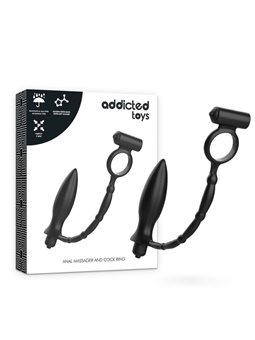Addicted Toys - Anal Plug with Vibratory Ring