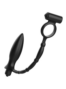 Addicted Toys - Plug Anale con Anello Fallico Vibrante