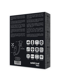 Addicted Toys - Plug Anale con Anello Fallico Vibrante