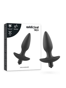 Addicted Toys - Massager Plug Anal with Vibration Black