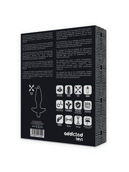 Addicted Toys - Massager Plug Anal with Vibration Black