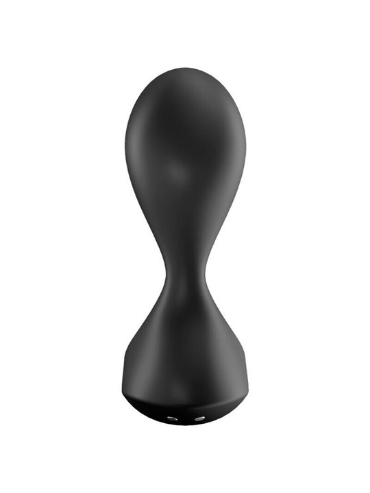 Satisfyer Sweet Seal Vibrating Plug App - Black