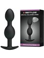 Pretty Love - Silicone Anal Balls 12.5 CM Black