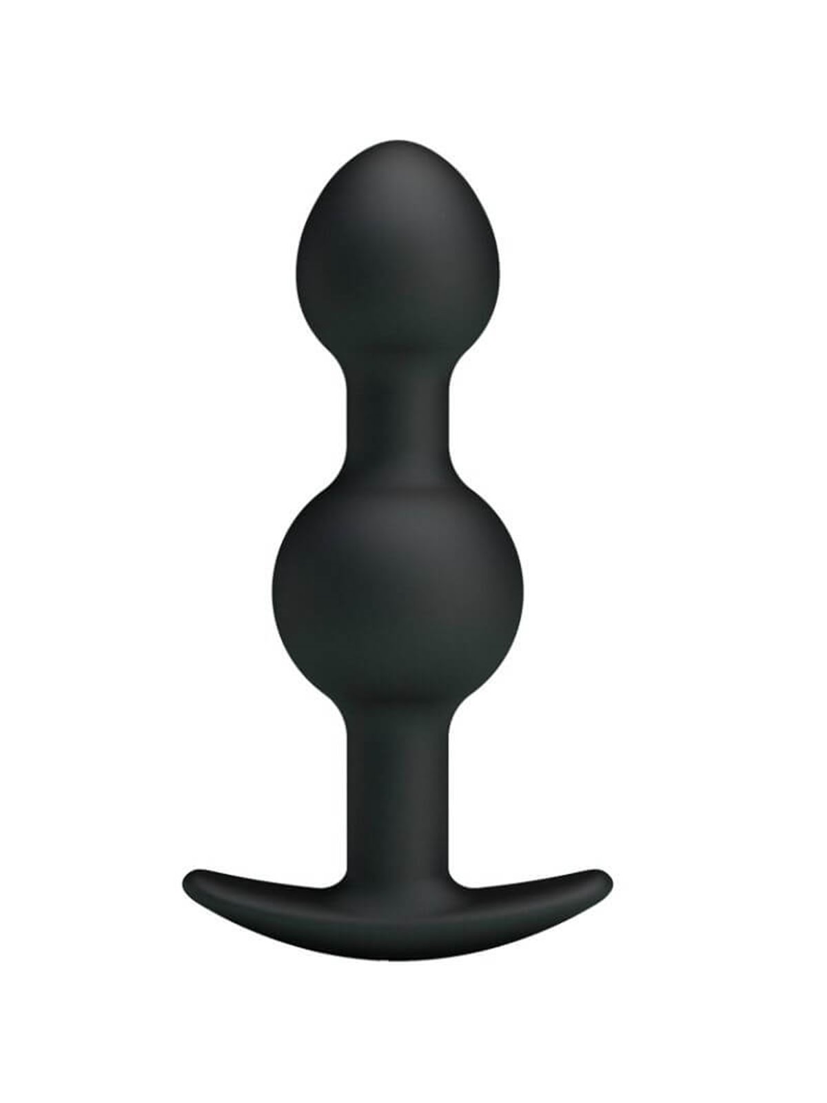 Pretty Love - Special Stimulation Silicone Anal Balls 10.3 CM Black