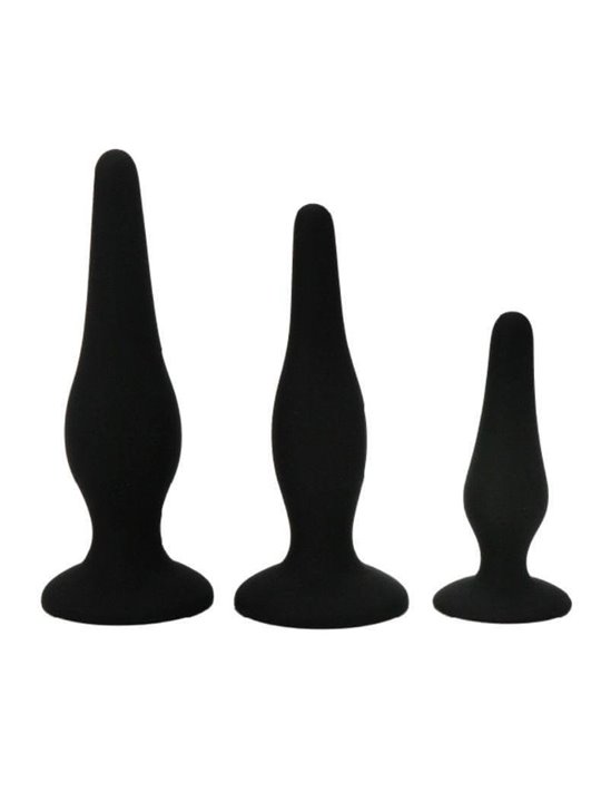 Pretty Bottom - Begginer'S Anal Kit Silicone Plugs