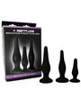 Pretty Bottom - Begginer'S Anal Kit Silicone Plugs