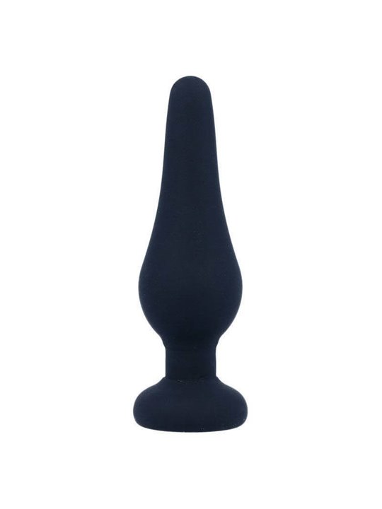 Intense Anal Plug Pipo S Silicone Black 9.8 CM