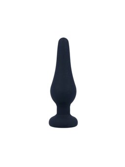 Intense - Anal Plug Pipo S Black Silicone 9.8 CM
