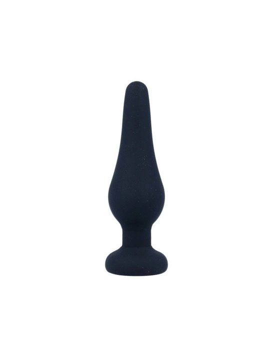 Intense - Anal Plug Pipo S Black Silicone 9.8 CM