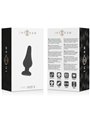 Intense Anal Plug Pipo S Silicone Black 9.8 CM