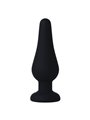 Intense - Anal Plug Pipo M Black Silicone 11 CM